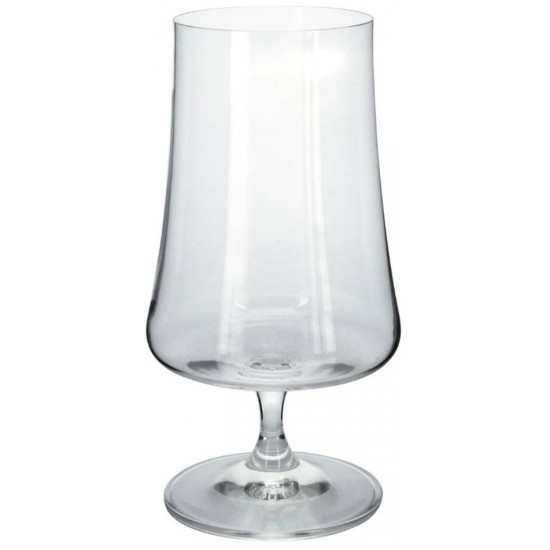 Jogo 6 Taças 380ml 16,2cm Para Cerveja Xtra Em Cristal Ecológico